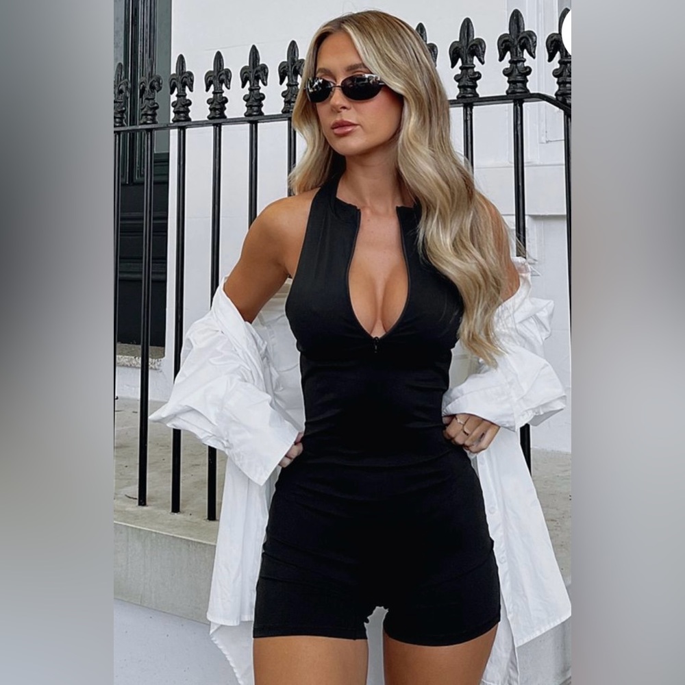 Better Than Good Playsuit White Fox Boutique